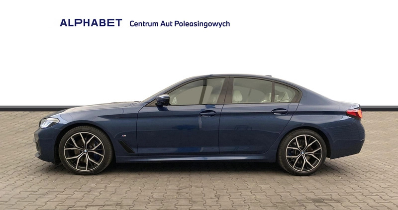 BMW Seria 5 cena 209900 przebieg: 31293, rok produkcji 2021 z Mikołów małe 379